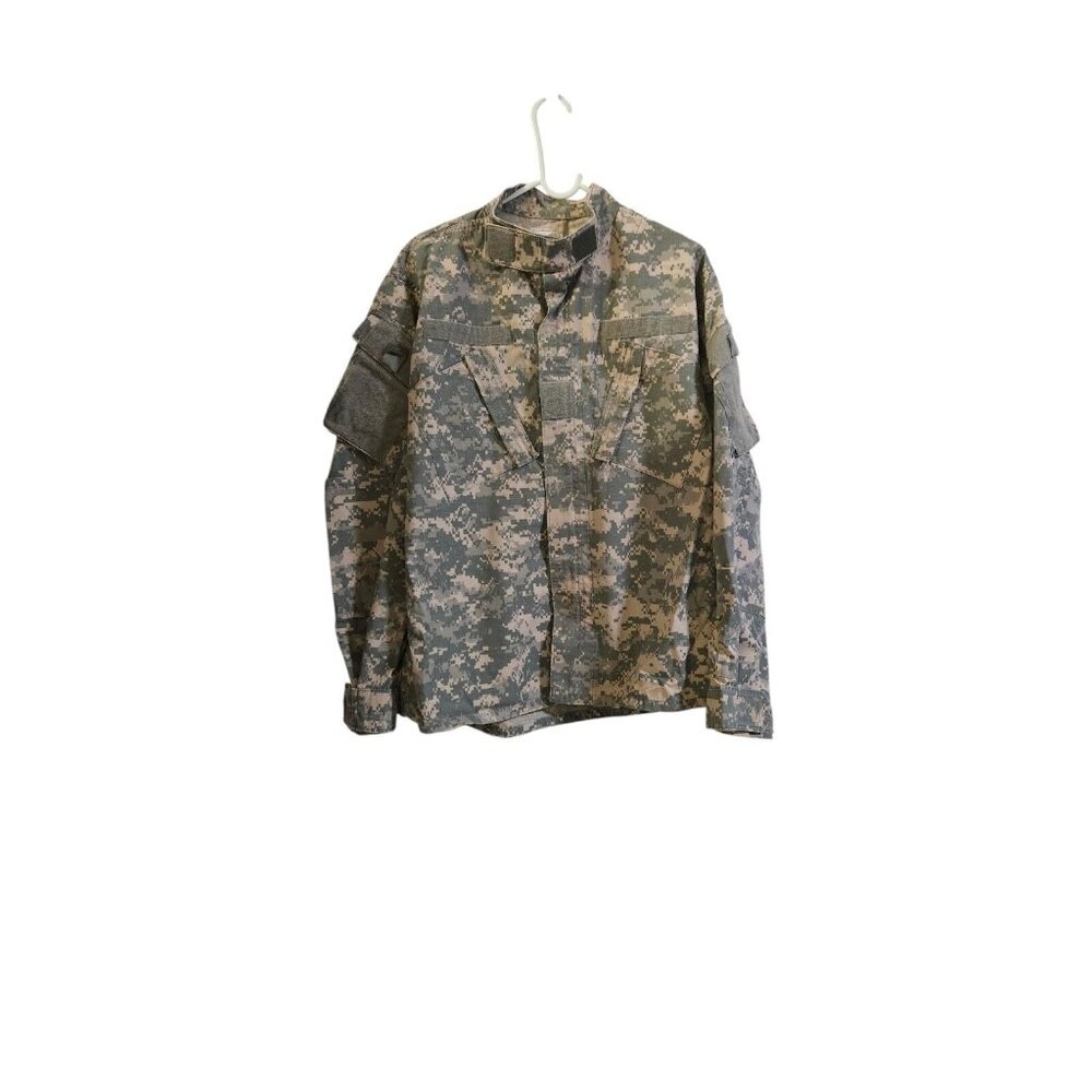 US Army ACU Uniform Field Coat Jacket Combat Top Digital CAMO Medium Regular